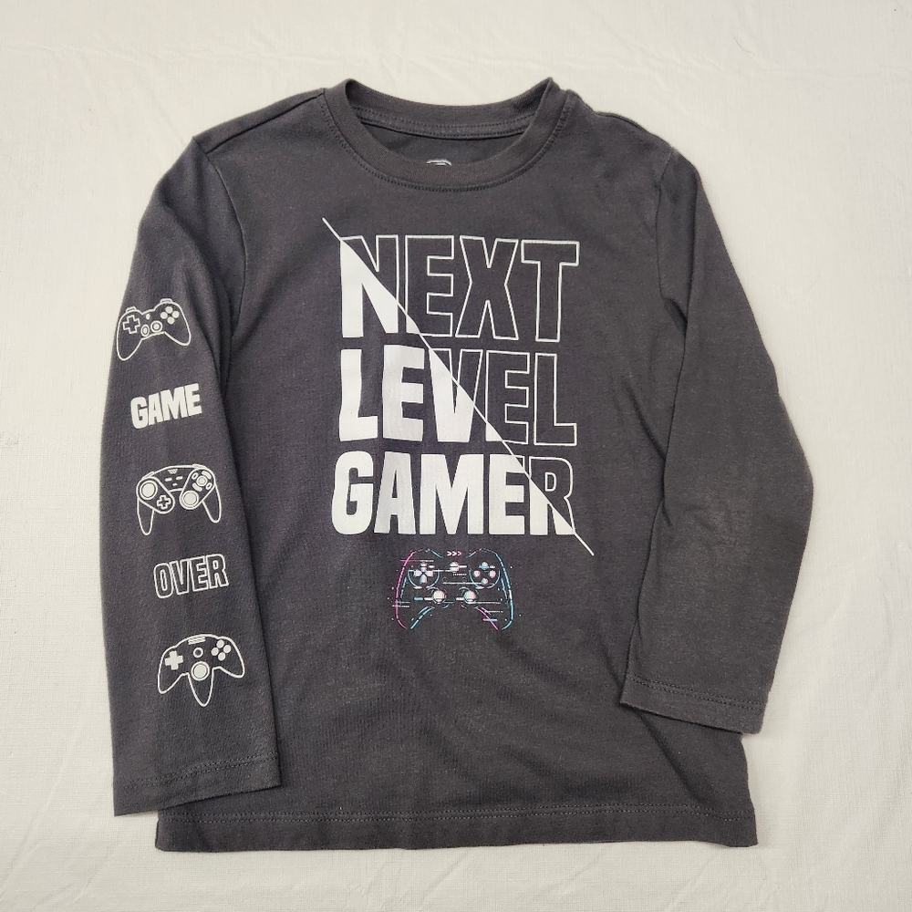Wonder nation gamer grapic long sleeve shirt